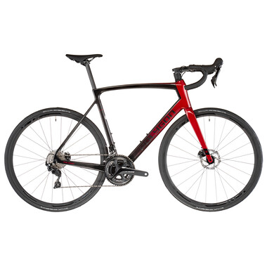 Bicicleta de carrera POLYGON STRATOS S7 DISC Shimano Ultegra 34/50 Rojo/Negro 2023 0